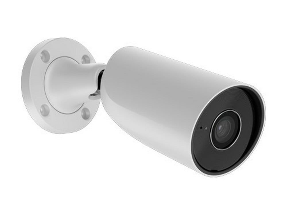 Camera de supraveghere IP, Ajax BulletCam(W)-79031, 8 MP, 4 mm, IR35m, functii AI, microfon, slot microSD, PoE, IP65, metal, alb