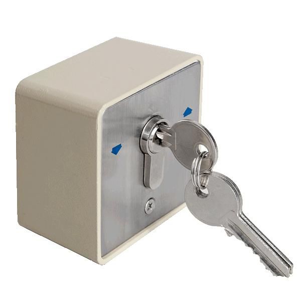Buton aplicabil de tip selector cu cheie YKS-803D1