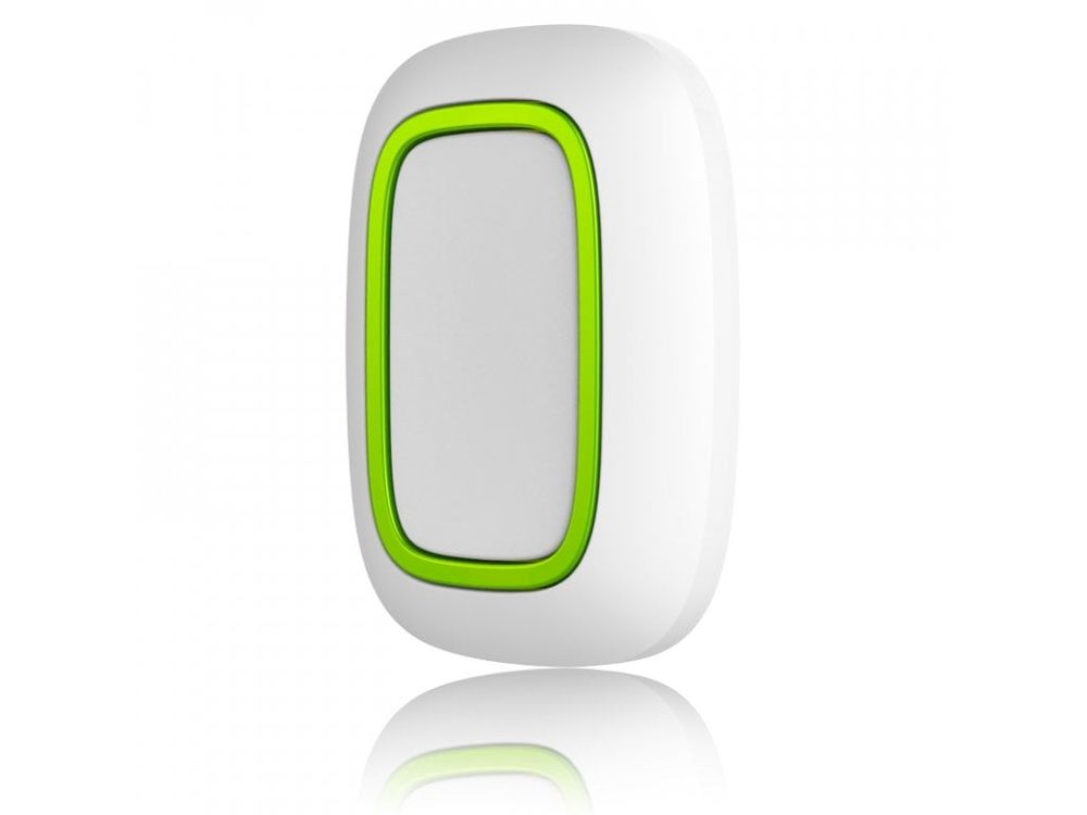 Buton de panica compatibil cu alarmele Ajax wireless, 868 Mhz 1.3km, IP65, AJAX BUTON WH
