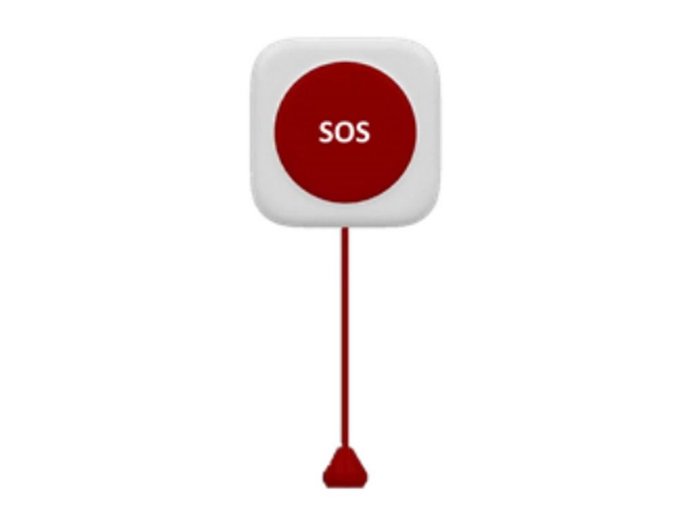 Buton de urgenta cu snur pentru actionare Hikvision DS-KHS3100X, IP68