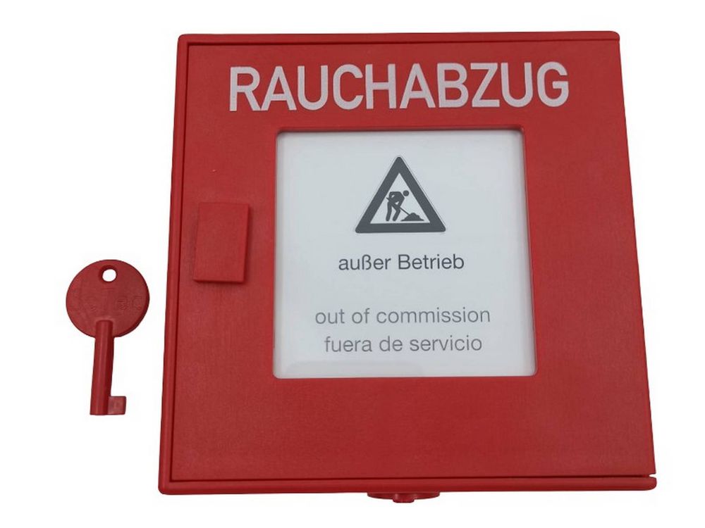 [RESIGILAT] Buton de urgenta si reset pentru sisteme de desfumare, 24V, indicator LED, carcasa IP42, 6-37311-00-0-9-R1