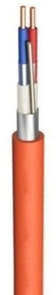 Cablu alarma incendiu JE-H(St)H E90 1x2x0.8mmQ5+500m, rezistent la foc FE180/PH120, ecranat, LSZH, 1x2x0.8mm, rola 500m