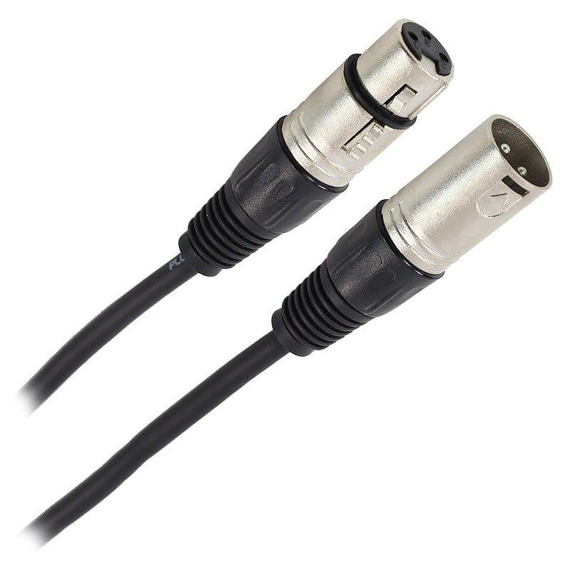 Cablu audio XLR mama-tata Plugger Easy XLRMamaXLRTata, 10m, 3 pini, sectiune 1.5 mm, diametru OD6