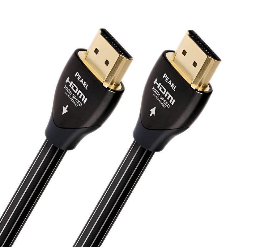 Cablu HDMI activ AudioQuest Pearl, 10m, HDMI 2.0, 4K HDR pana la 60Hz, HDCP 2.2, conductori cupru LGC, AUDHC-AQ-HDMPEA10A