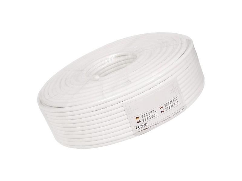 Cablu coaxial camere supraveghere Rola 100m RG6U