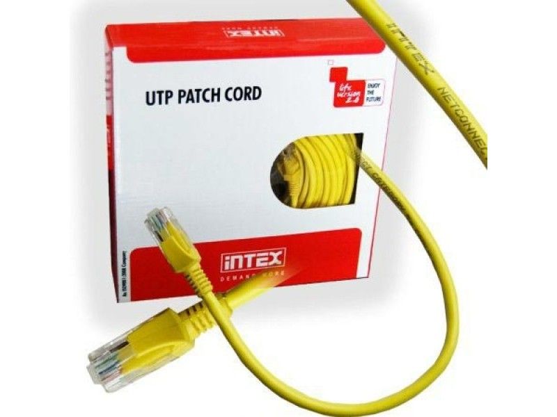Cablu de retea UTP Cat5 mufat 5 metri