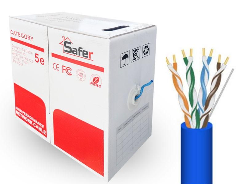 Cablu FTP Cat5 Cupru 305M Safer FTPCUS305