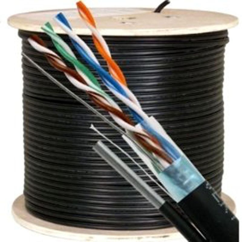 Cablu FTP cu sufa Cupru CAT5e tambur 305 metri Safer, FTP5S305