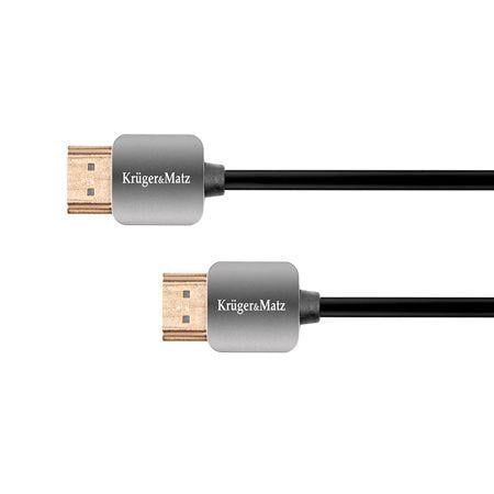 Cablu HDMI - lungime 3 metri, 4K pana la 30Hz, Kruger Matz KM0330