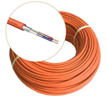 Cablu incendiu JE-H(St)H FE 180 E30/E90, 2x2x08 rola 100m, Mekas Kablo MEK90-2x2x08