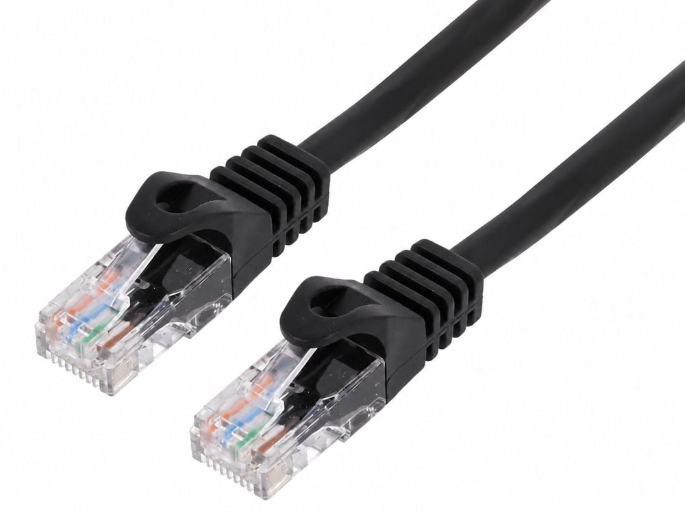 Cablu patch cord UTP Cat6, 0.25m, negru, AWG 26, 8 pozitii 8 contacte, snagless, 250 MHz, Gembird PP6U-0.25M/BK
