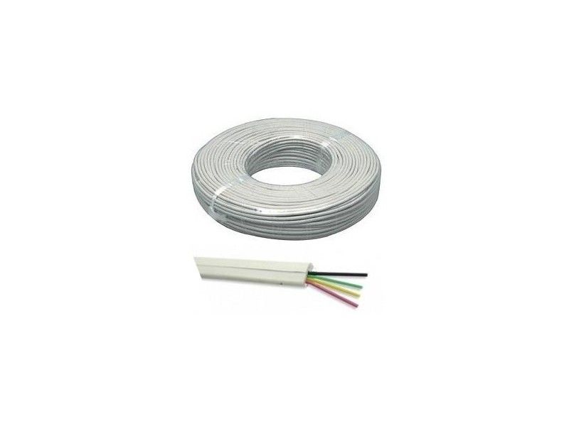 Cablu telefonic 4 fire PLAT rola 100 metri