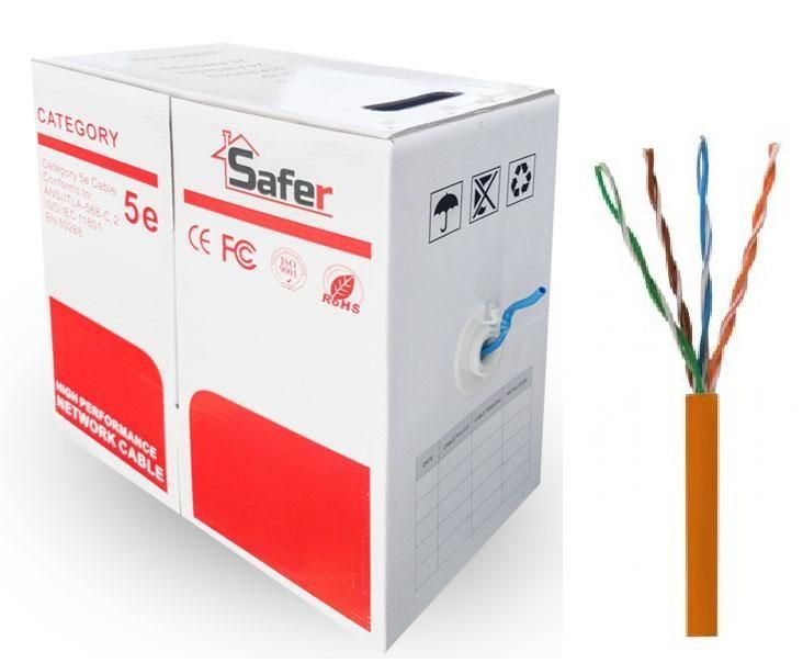 Cablu UTP, CAT 6, CUPRU, rola de 305 metri, 23AWG, SAFER
