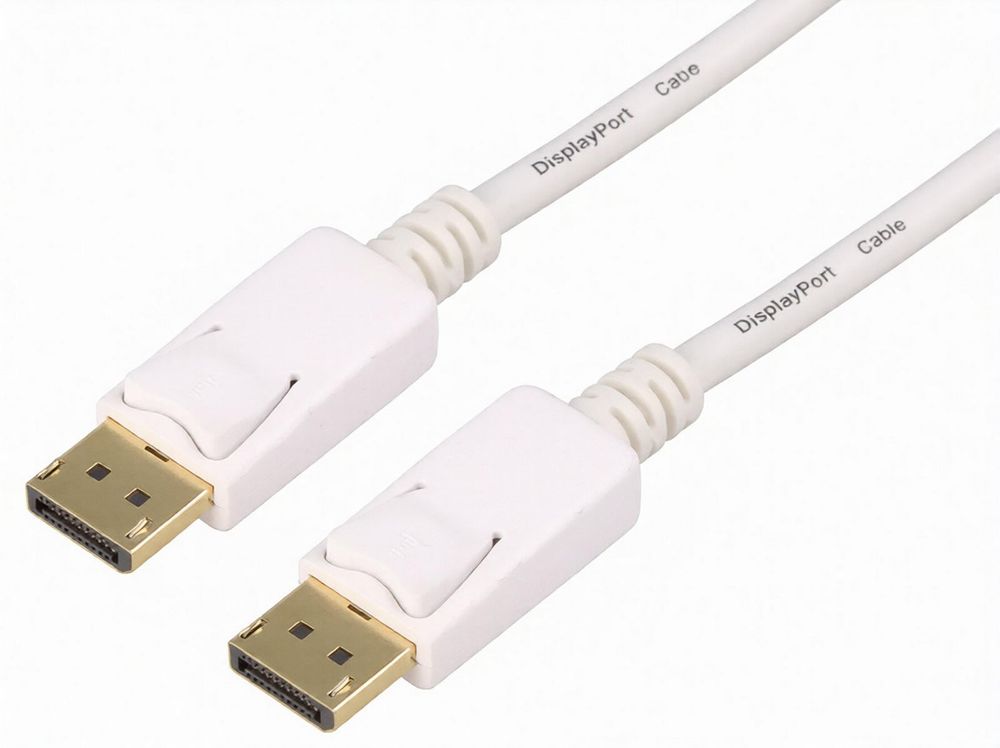 Cablu display port la display port, lungime 1.8m, alb, 4K UHD, 17.28 Gbps, Gembird CC-DP2-6-W