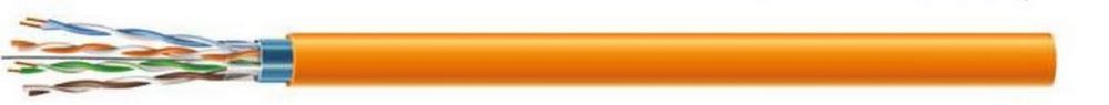 Cablu FTP CAT5E, din cupru, 4x2x23AWG, LSZH, rola 100m, Safer ADM-FTP5E-LSZH-100M