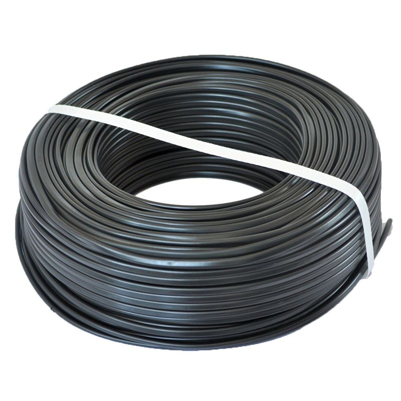 Cablu Ftp CCA Cat5 cu alimentare 2 x 0.75 , rola 100 de metri, manta neagra