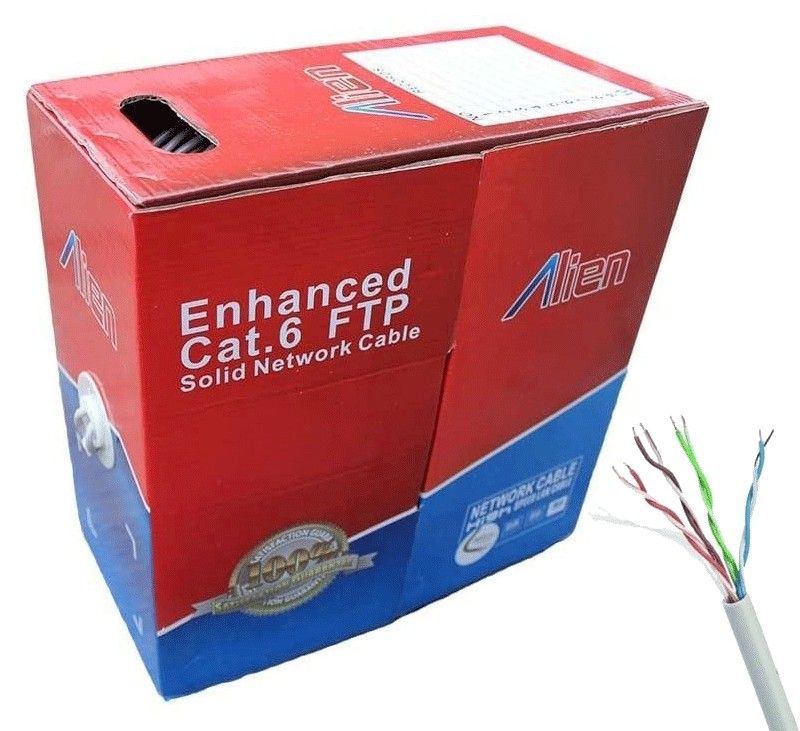 Cablu FTP CAT6E, 0.5 mm, CCA, 100m, Alien FTPCAT6ECCA100-ALIEN