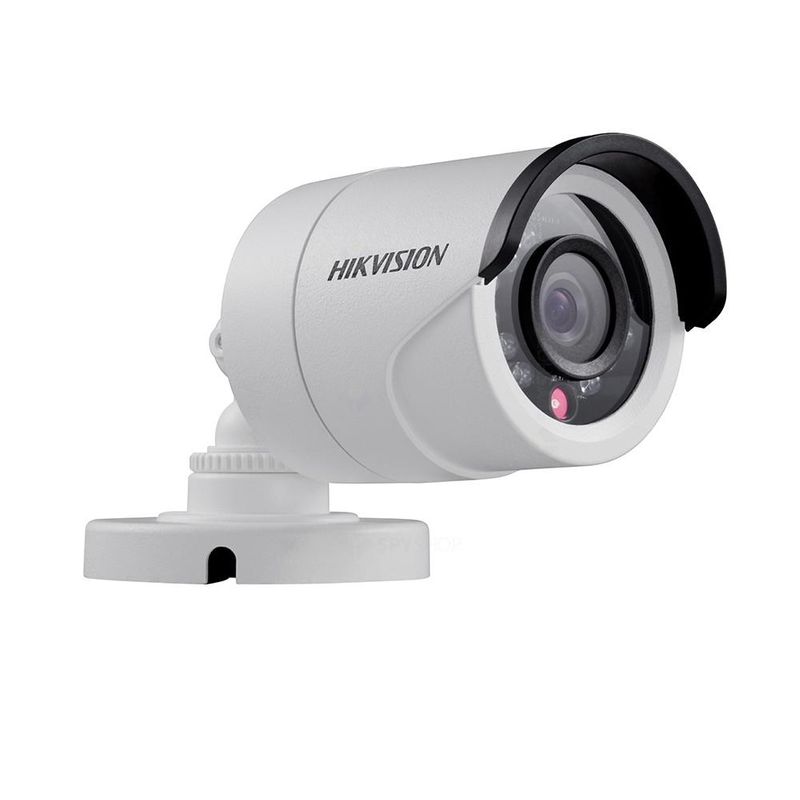 Camera bullet de exterior 4 in 1, HD, 2.8 mm, IR 20M, Hikvision, DS-2CE16C0T-IRF2.8