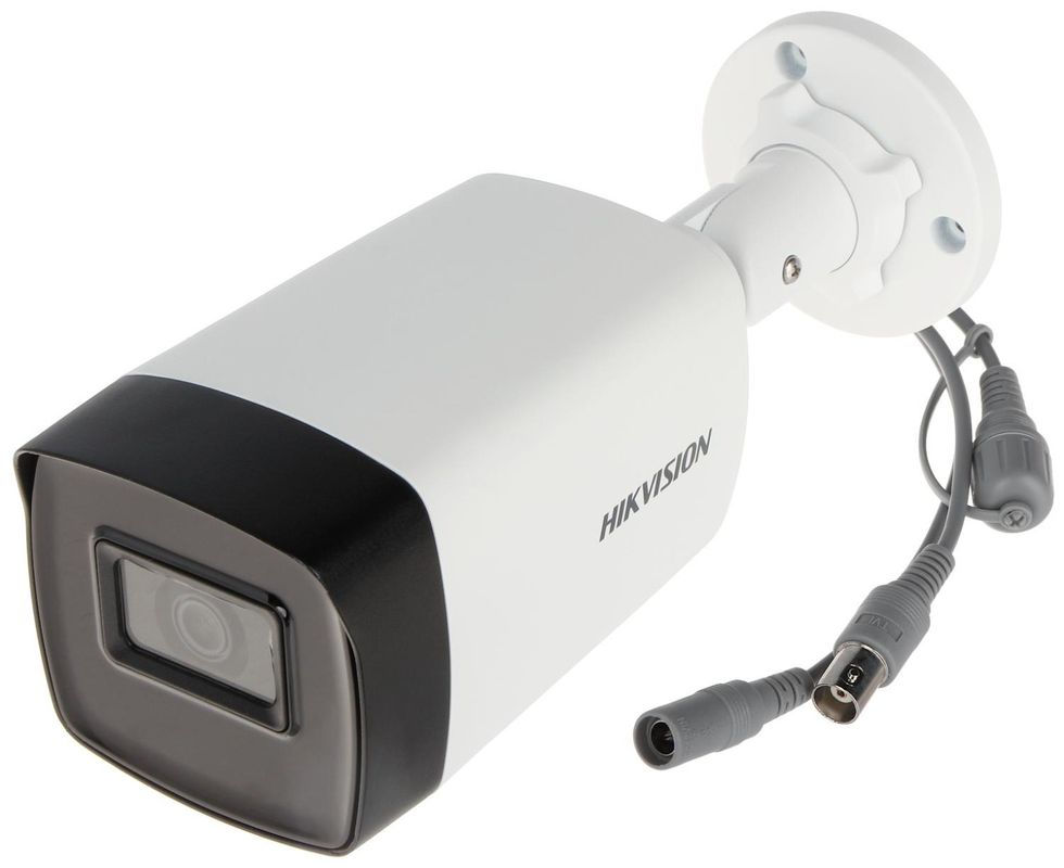 Camera de exterior, 5MP, lentila 3.6 mm, IR 80m, Hikvision DS-2CE17H0T-IT5F