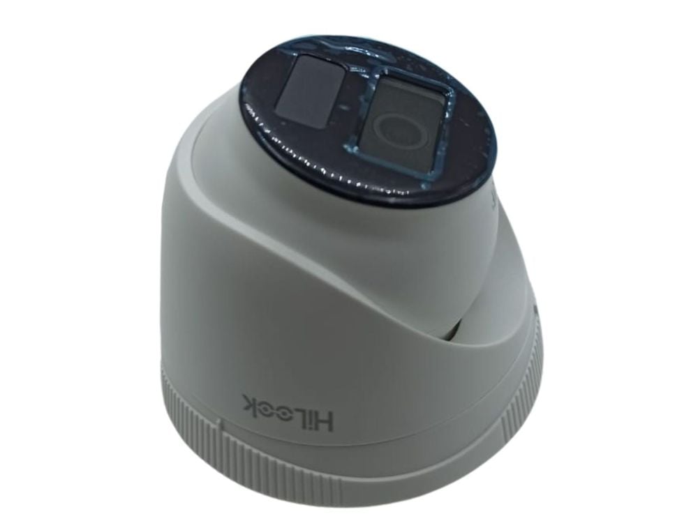 Camera de supraveghere dome IP Hikvision HiLook IPC-T241H-C-R1, 4MP, 2.8mm, IR 20m, PoE, IP67