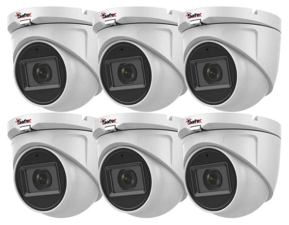 Pachet 6 x Camera supraveghere FULL HD, 2.8mm, IR 30 metri