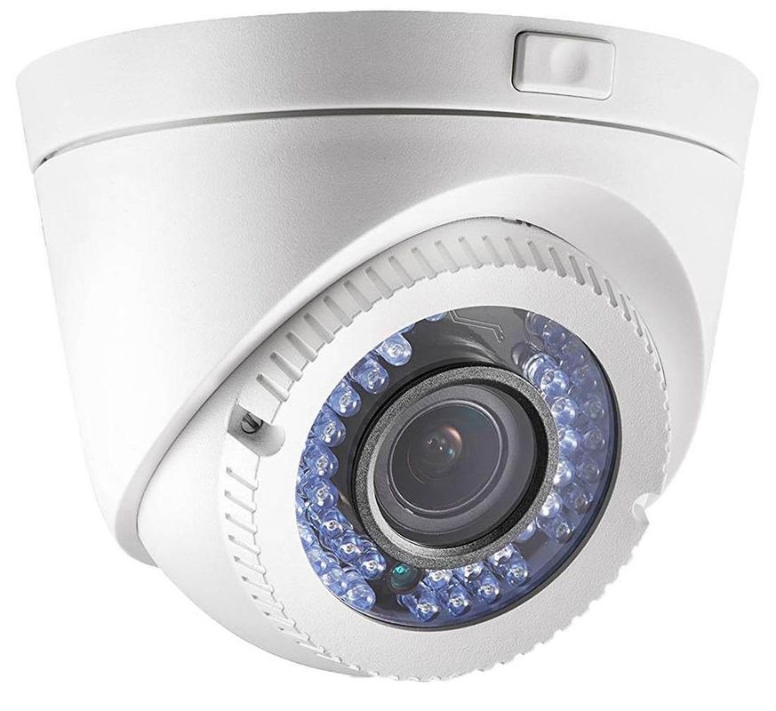 Camera dome Safer Turbo HD cu senzor de 2 MP, lentila 2.8mm-12mm, IR 40 M