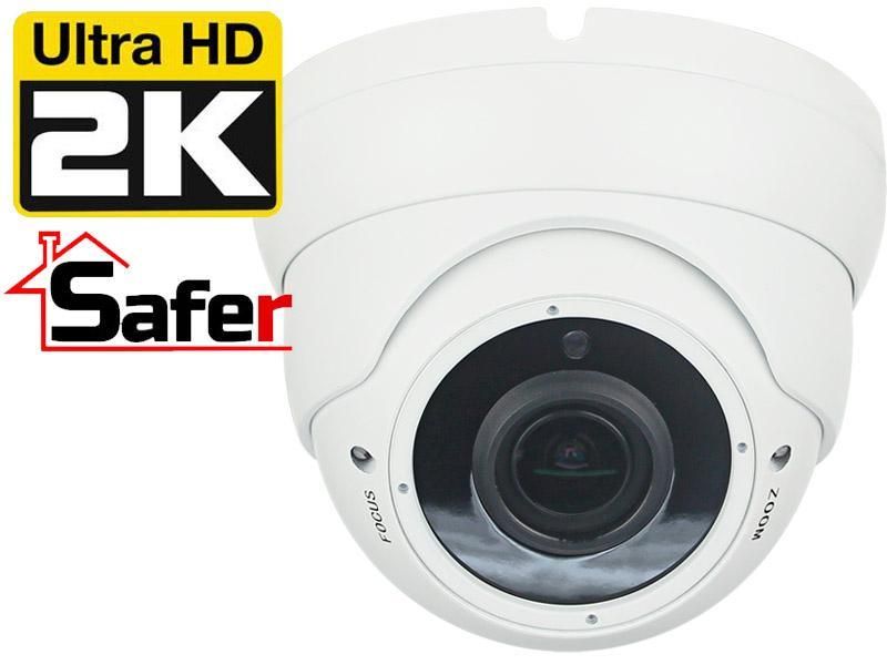 Camera dome varifocala 4 MP IR 30 Safer SAF-HD4MPSHT30