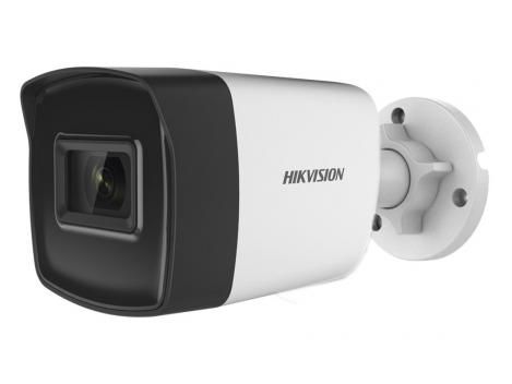 Camera exterior, 5 Megapixeli, ALL IN ONE, IR 40 metri, lentila 2.8, Hikvision, DS-2CE16H0T-IT3F(C)