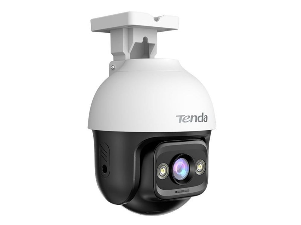 Camera IP exterior Tenda TND-RH3-WCA, V2.0, rotativa, 3MP, Wi-Fi 6, IP65, IR si LED 30m, detectie AI, audio 2 cai, slot microSD