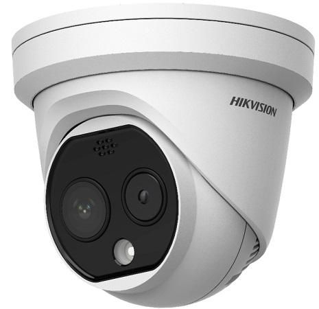 Camera ip termala Hikvision, masurare temperatura corporala, DS-2TD1217B-6/PA(B)