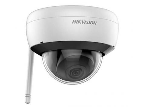Camera IP wi-fi 2MP, lentila 2.8mm, microfon, slot card SD, Hikvision DS-2CD2121G1-IDW1