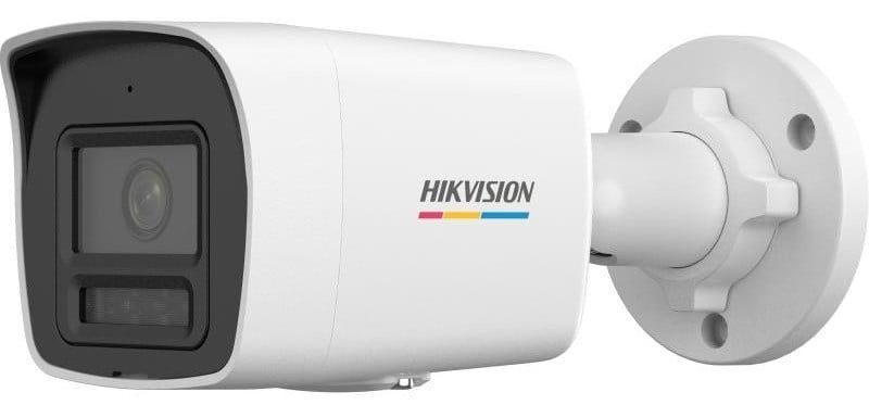 Camera IP bullet exterior Hikvision, 6 MP, ColorVu 3.0, HikAI-ISP, Smart Hybrid Light, detectie AI persoane vehicule, IP67, lentila 2.8mm, DS-2CD1067G3-LIU(2.8MM)