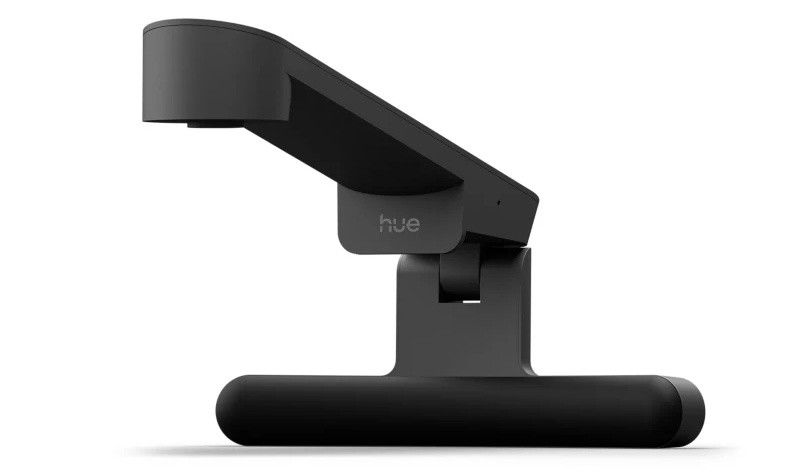Dispozitiv inteligent sincronizare lumini TV Philips Hue Play Screen Sync 8721103173126, camera fisheye, Bluetooth, Zigbee, 1.5W, IP20, negru