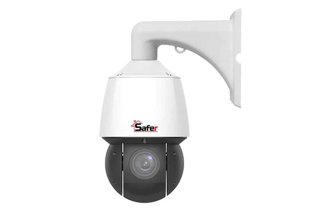 [RESIGILAT] Camera Speed Dome IP, 4MP, Lentila Varifocala 4.8-120, Starlight, IR 100m, Zoom optic 25x, MicroSD, PoE+, Safer SAF-IPCSD4MP100LH-25X-R