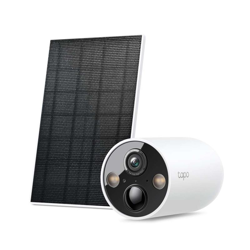 Camera supraveghere cu panou solar TP-Link Tapo C425 Kit, 2K QHD, Wi-Fi, IP66, slot microSD, TP-IPC425KIT