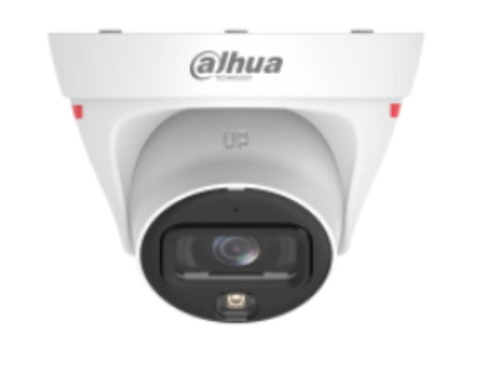 Camera supraveghere Dahua IPC-HDW1239T1-A-LED-28-PRO, 2MP, WizColor Lite, lentila 2.8mm, iluminare calda 20m, PoE, microfon, detectie AI, IP67