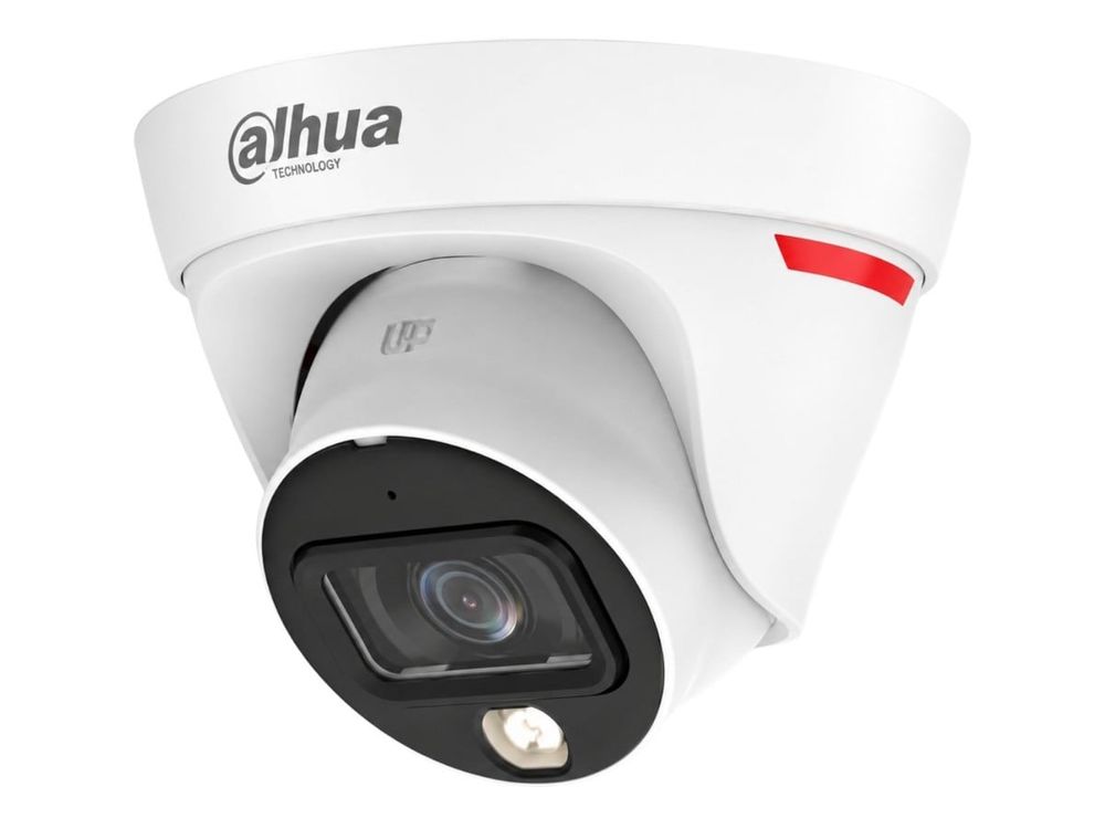 Camera supraveghere Dahua IPC-HDW1439T1-A-LED-28-PRO, 4MP, WizColor Lite, lumina calda 20m, microfon, PoE, IP67, detectie AI, WDR 120dB