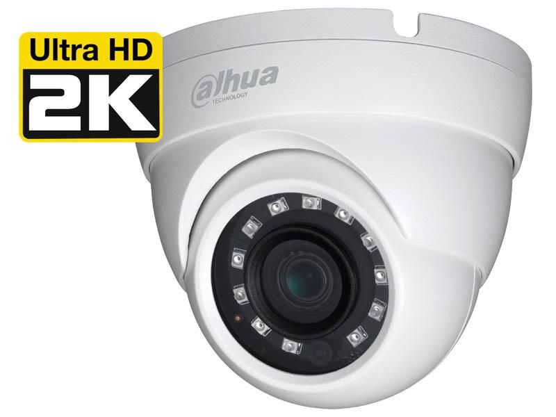 Camera supraveghere dome 4 megapixeli, IR 30m, Dahua HAC-HDW2401M