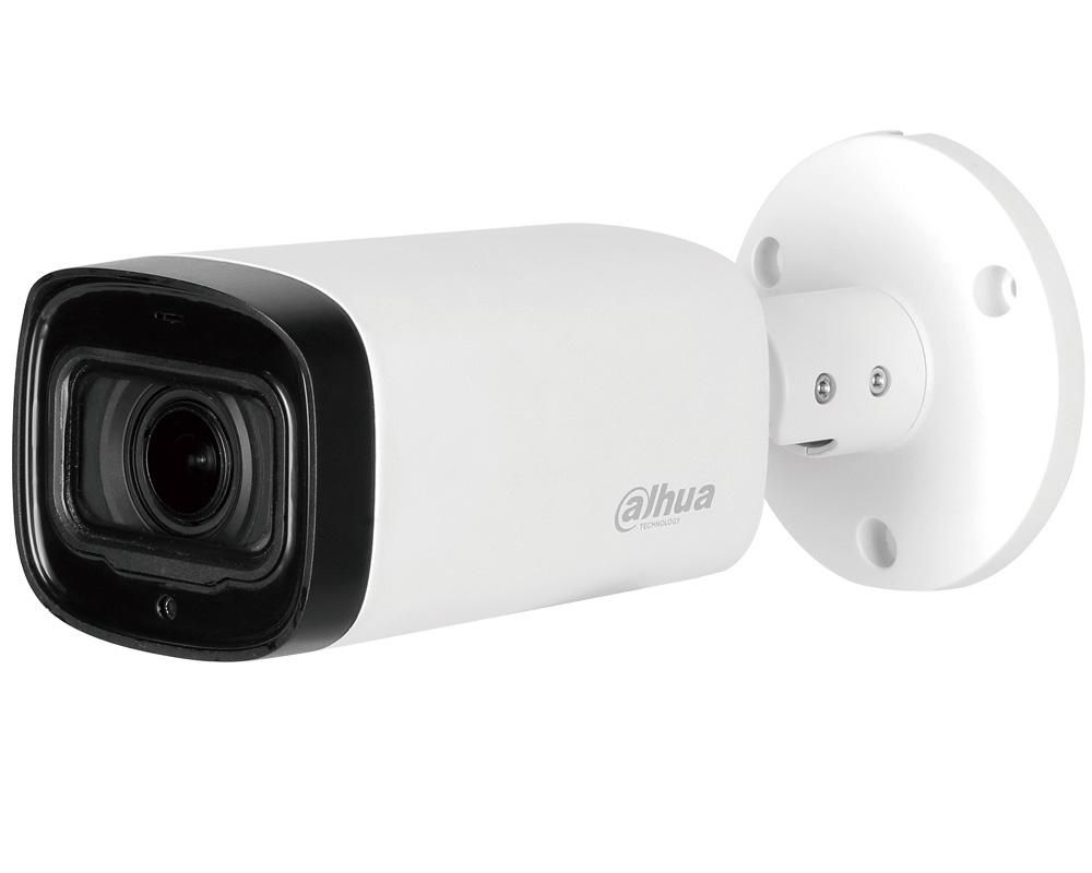 Camera supraveghere exterior, 2MP, HDCVI, lentila motorizata 2.7-12mm, IR 60m, microfon, IP67, HAC-HFW1200R-Z-IRE6-A