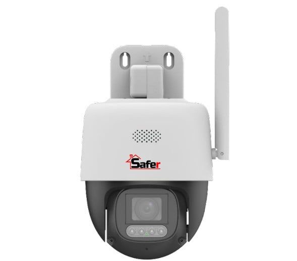 Camera wireless Safer, 5MP, ColorHunter, Wi-Fi, audio bidirectional, lumina calda 30m, detectie AI, , IP66, SAF-P3C-5MP