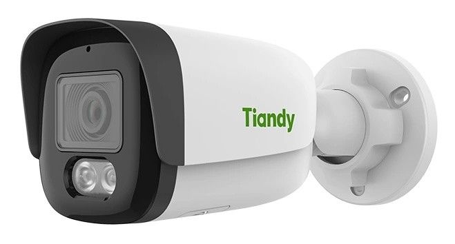 Camera supraveghere IP Tiandy, 2MP, Color Maker, IR 50m, lumina alba 15m, microfon, PoE, IP67, detectie AI, WDR, TC-C32WS 3LRA-28