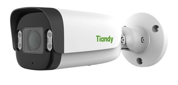 Camera supraveghere exterior Tiandy, 5MP, lentila motorizata, Color Maker, Tripwire, IR 80m, detectie AI, PoE, IP67, TC-C35US 3LHB-27135