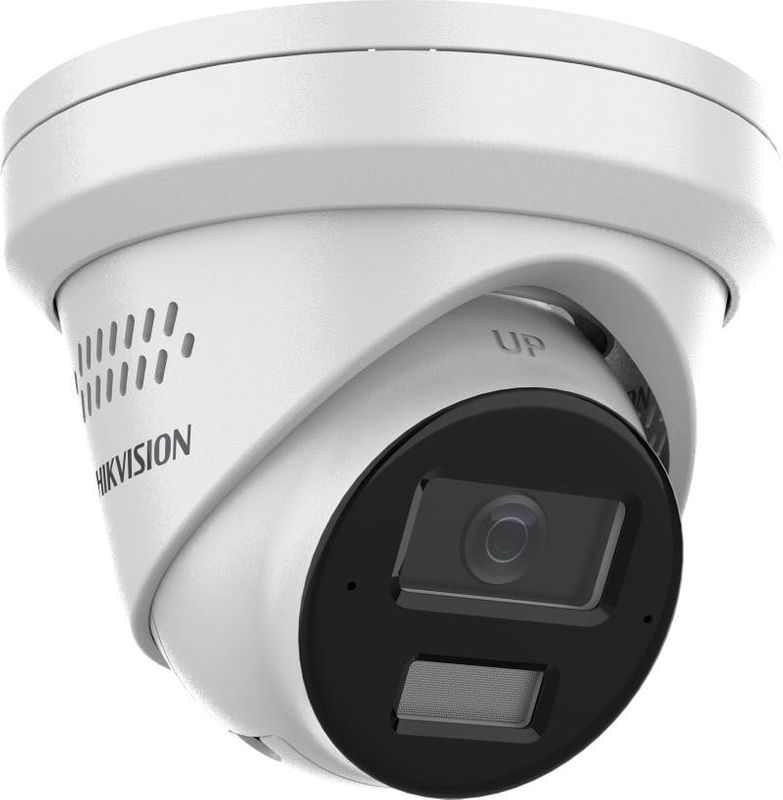 Camera supraveghere Hikvision 8 MP, AcuSense, Smart Hybrid Light, alarma luminoasa si audio, 2.8mm, microfon, WDR 120dB, IP67, DS-2CD2383G2-LI2U/SL(2.8mm)