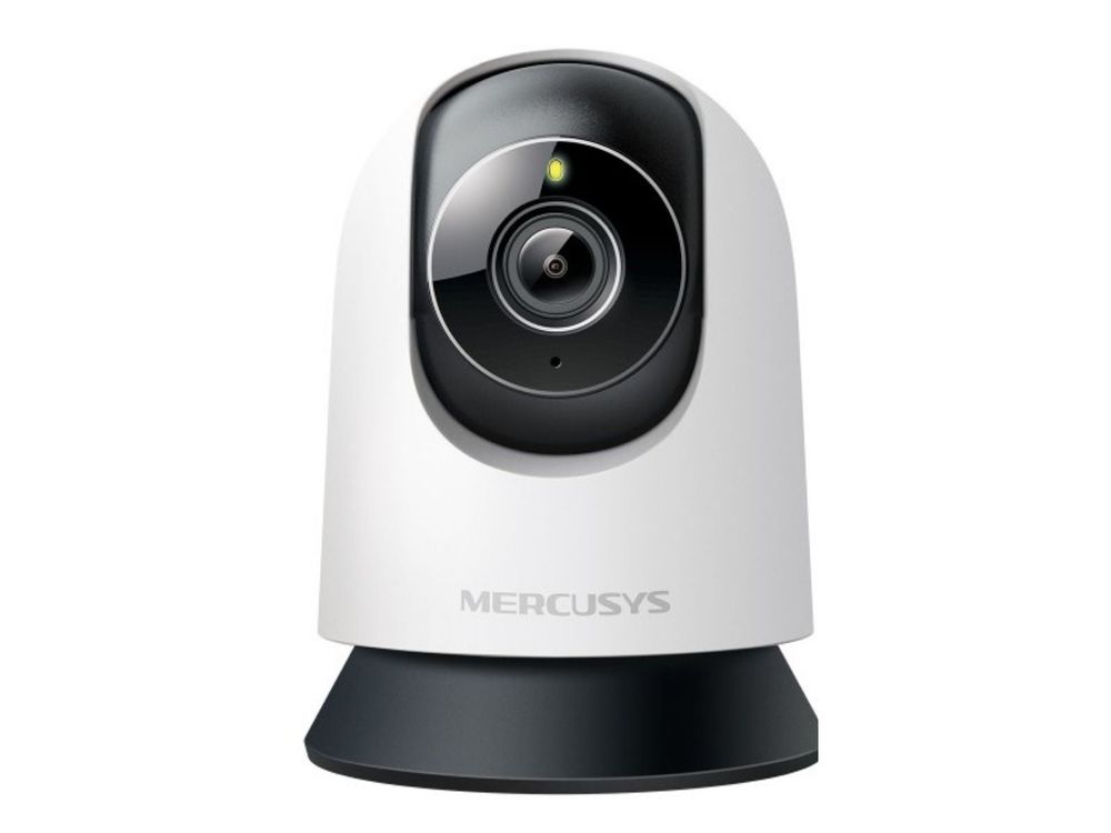 Camera supraveghere interior Mercusys MC230, Wi-Fi, 3K, 5MP, rotire si inclinare 360 grade, IR 12 m, audio 2 cai, slot microSD, detectie AI
