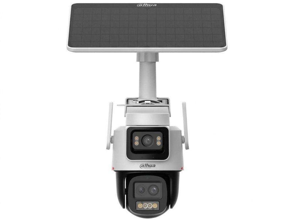 Camera supraveghere IP Dahua PTZ, 3+3MP, 4G, panou solar 8W, baterie 65Wh, zoom hibrid 6x, audio, IP66, IPC-PTS2649C-3E3Z-PRO