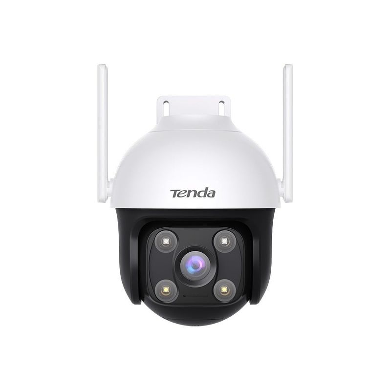 Camera supraveghere IP exterior Tenda RH7-WCA, 4MP, Wi-Fi 6, rotire si inclinare din aplicatie, IR+LED 30m, audio bidirectional, detectie umana-vehicul, autopatrol, alarma, IP65
