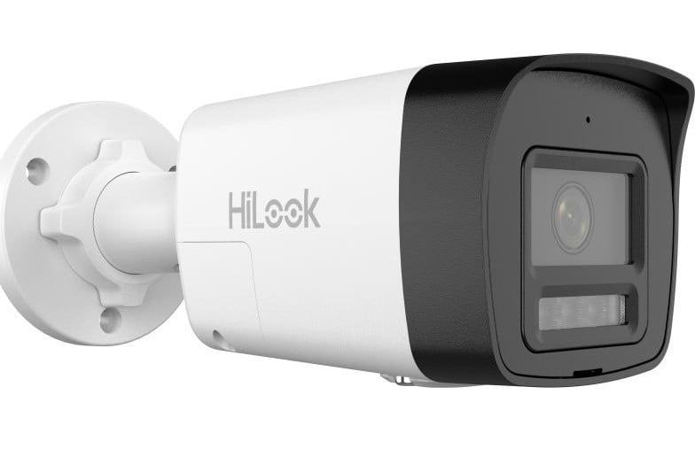 Camera supraveghere IP Hikvision Hilook IPC-B120HA-LUFC/SL 2.8mm, 2 MP, Smart Hybrid Light, detectie umana, audio bidirectional, IP67, PoE