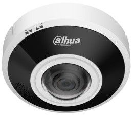 Camera supraveghere retea Dahua WizMind Fisheye, 6MP, panoramica, IR 15m, audio, WDR 120dB, IP67, IK10, detectie AI, IPC-EBW5641-AS