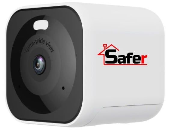 Camera supraveghere wireless Safer, 4MP, Wi-Fi 6, audio bidirectional, full color, detectie AI, SAF-C1-4MP