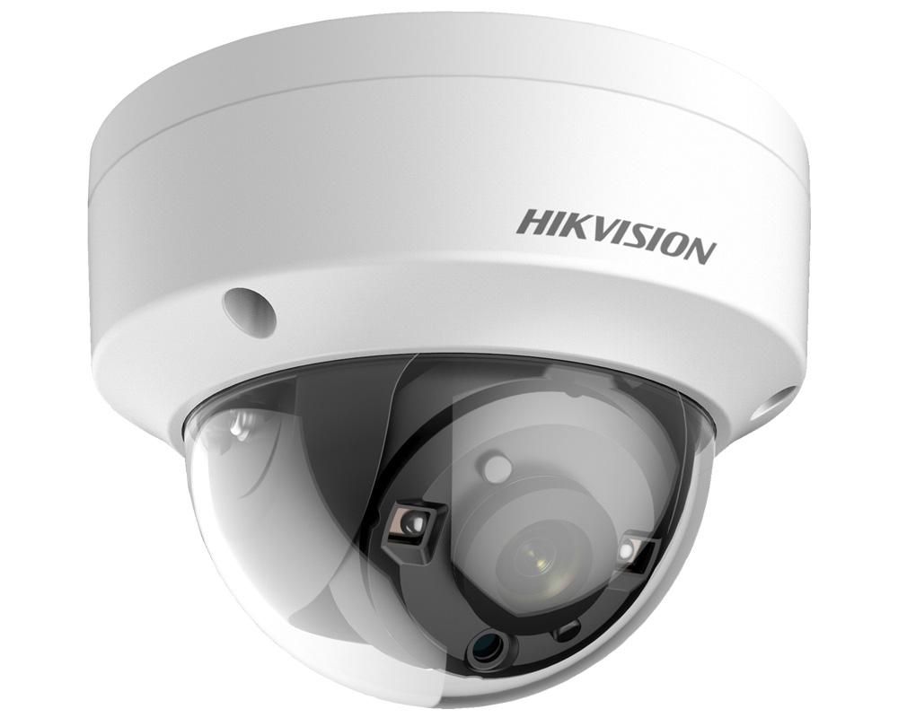 Camera Turbo HD 5 MP, IP 67, IK 10, Smart IR 20 metri, Hikvision DS-2CE56H1T-VPIT